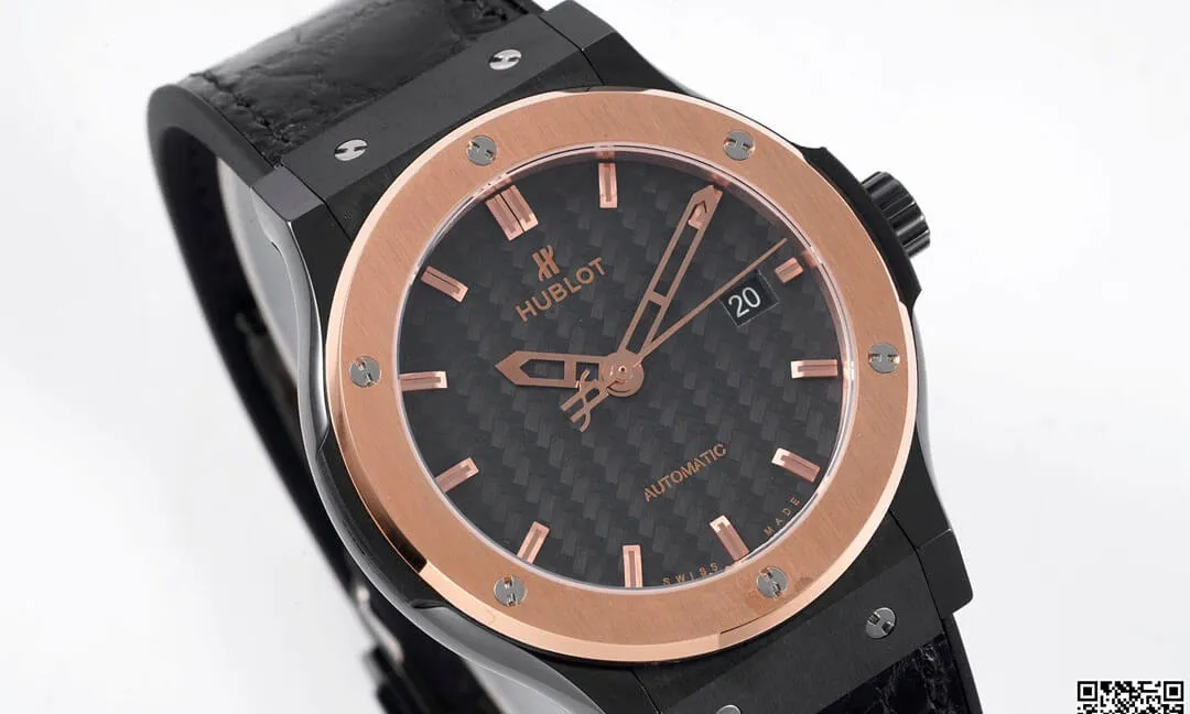 GSF Hublot Classic Fusion 542.CO.1780.RX GS Factory 1:1 Best Edition Replica Watch Leather Strap